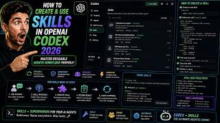 How To Create And Use Skills In OpenAI Codex 2026: Master Reusable Agentic Workflows Properly!