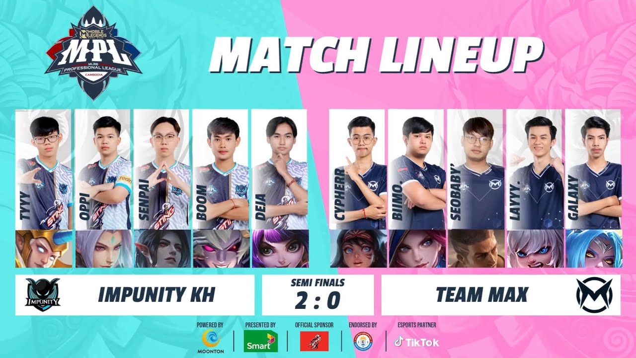 [GAME 3] IMP KH vS TEAM MAX - MPL KHSpring Split 2022 - Playoffs - Semi ...