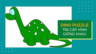 [Dino Puzzle] - Tìm cặp hình giống nhau screenshot 3
