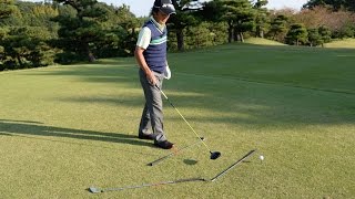 【Enjoy!Golf】米山剛が教えるドライバーショットのスイング軌道編