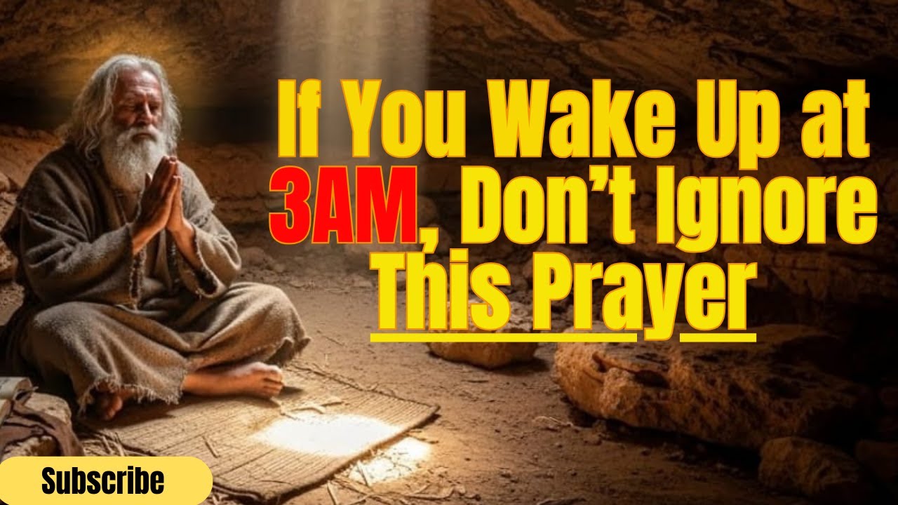 Pray This At 3am When You Wake Up | Powerful Early Morning Prayer ...