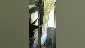 Molding Concrete Pillar in construction #shorts #construction