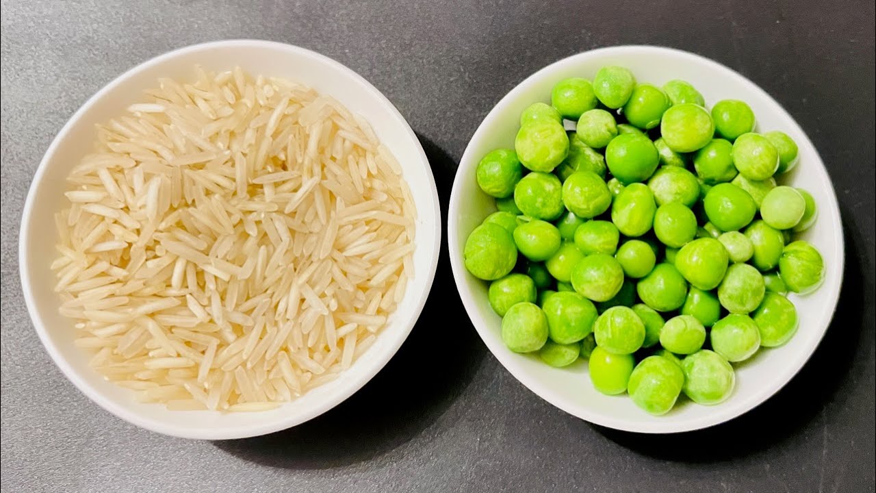 Baby Food Rice Peas porridge Rice recipe for baby food peas Puree