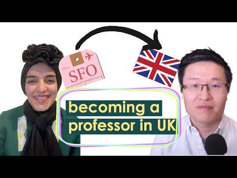 66. (李丁的英文频道推广)Why become a professor in UK? Is UK more chill? (with Zahra Montazeri) Episode cover