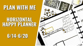 PLAN WITH ME | HORIZONTAL WELLNESS PLANNER