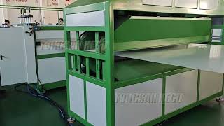 TONGSANHEGU plastic pp hollow sheet machine fluted polypropylene corrugated plastic sheet extruder
