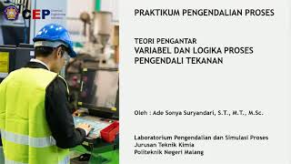Bab 1 : Teori Pengantar Variabel dan Logika Proses Berpengendali (Pengendali Tekanan)