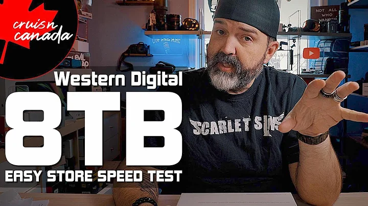 WD (Western Digital) EasyStore 8TB Unboxing & Speed Test