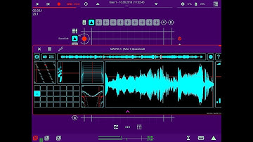 SpaceCraft Granular Synth & apeMatrix = Amazing Possibilities - iPad Tutorial