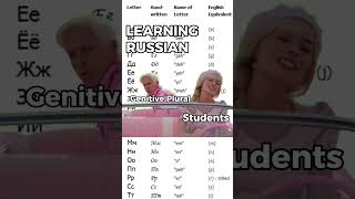 Russian Genitive Plural