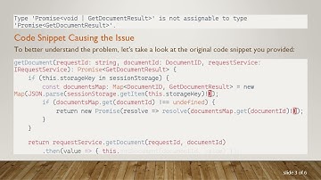 Resolving TypeScript Type Errors: A Guide to Promise void | Object  vs Promise Object