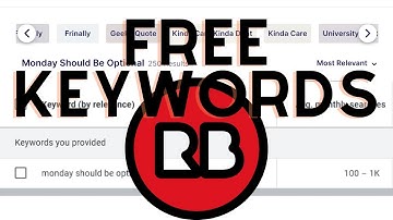 😮 Find INSANE Redbubble Keywords For Free *NEW METHOD*