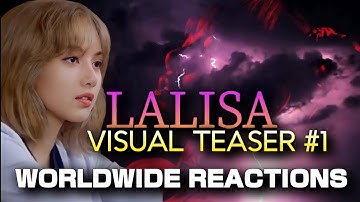 Lalisa Visual Teaser #1 Reactions Worldwide × Hidden Messages