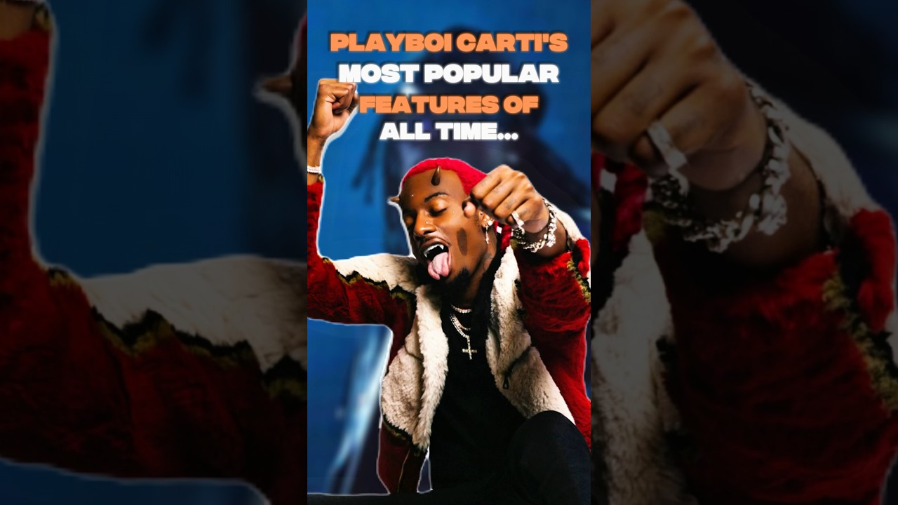 These are The TOP 5 Playboi Carti Features of ALL TIME‼️👀 #shorts #playboicarti
