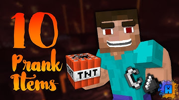 Minecraft: 10 Awesome Pranks in only one command!
