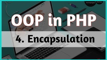 PHP OOP-4 Encapsulation  in Hindi #OOP #PHP #COMPUTERTIPSANDPROGRAMMING