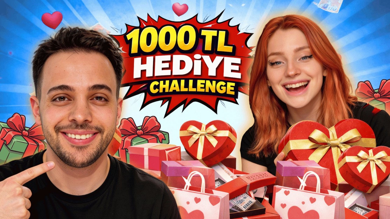 1000 TL Bütçe ile Sevgililer Günü Hediyesi Aldık!