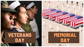 Celebrity Difference between VETERANS DAY vs MEMORIAL DAY #Veterans #VeteransDay #military #USA #memorialday Net Worth