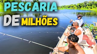 TEMPERO ESPECIAL! 💥 PESCAMOS E PREPARAMOS NA HORA! PEIXE MUITO SABOROSO!  PESCARIA INCRÍVEL!