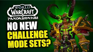 Challenge Mode Sets Are Not Returning In MOP Remix! WoW 10.2.7 | Timerunning Pandamonium