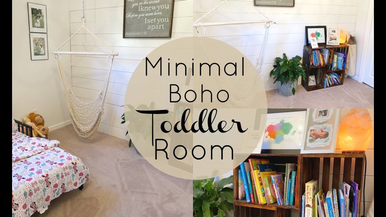 TODDLER ROOM TOUR | MINIMAL Toddler Room | Megan Hurst - YouTube