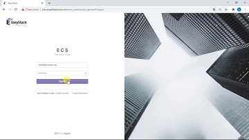 Creating Instance Inside EasyStack Private Cloud