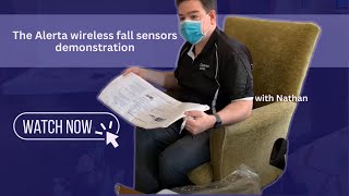 Alerta wireless fall sensors demonstration