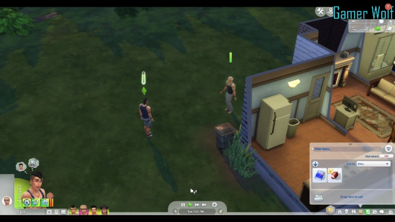 The Sims 4: :Joining the Football Team Part 3 (No Commentary)