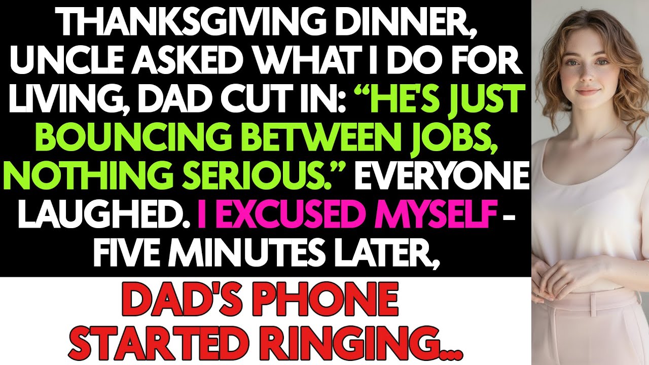 My Dad Called Me A Failure At Thanksgiving. I Proved Him Wrong In 20 Minutes