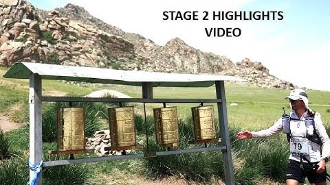 GOBI MARCH 2025 - Stage 2 Highlights - Nomadic Wilderness