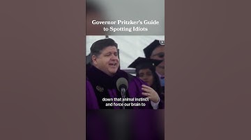 Gov. JB Pritzker says the smartest people are the kindest. Are you one of them? #Shorts #Graduation