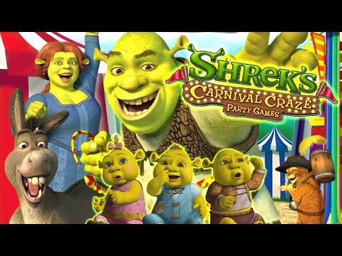 Shreku0027s Carnival Craze FULL GAME Longplay (Wii, PS2, PC)