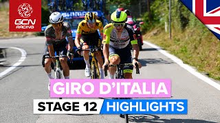 A Day For The Breakaway  | Giro D'Italia 2022 Stage 12 Highlights