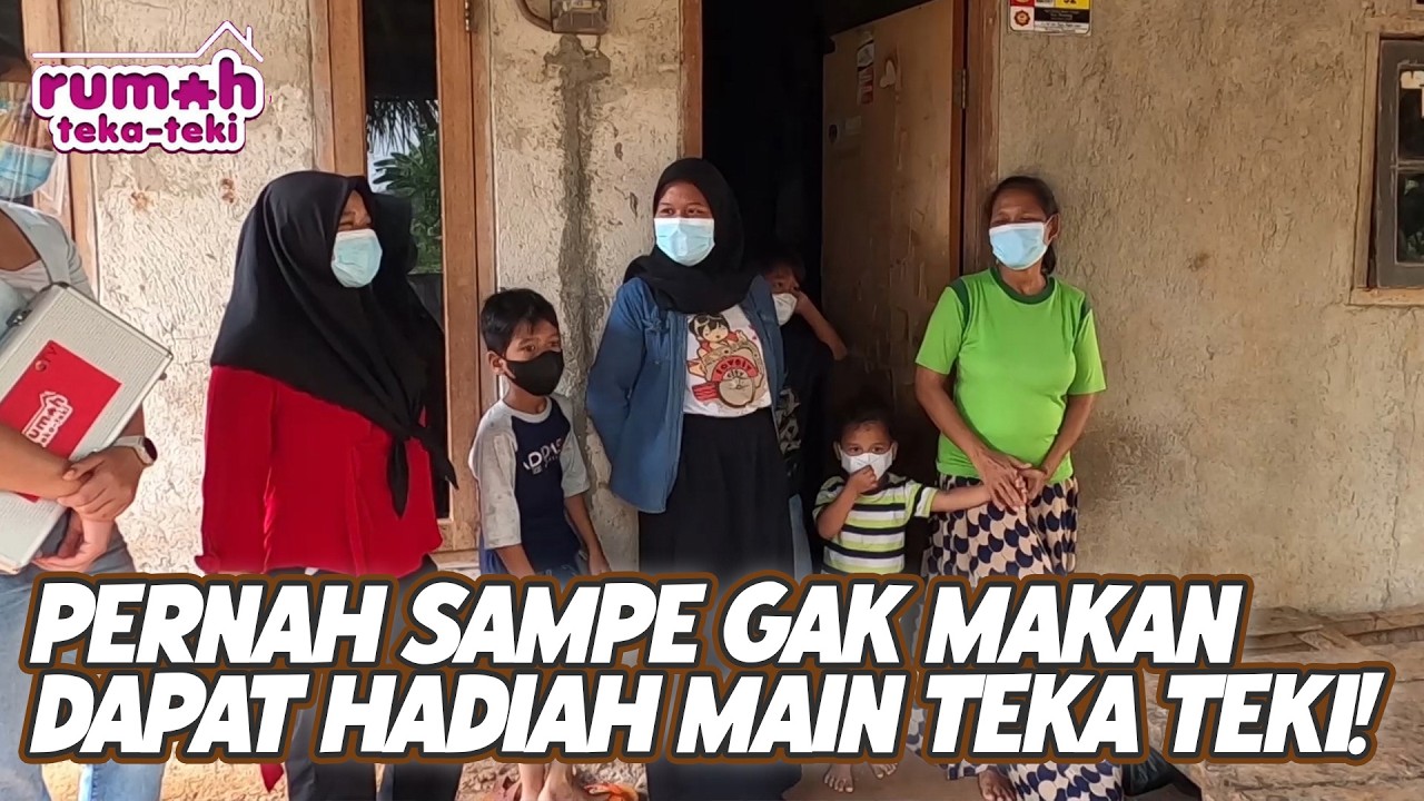 PERNAH SAMPE NGGAK MAKAN, DAPAT HADIAH MENYELESAIKAN TEKA TEKI | RUMAH TEKA TEKI | EPS.75 (4/4)