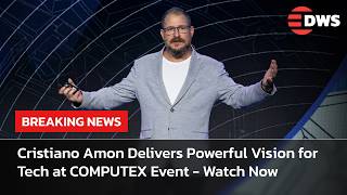 FULL KEYNOTE SPEECH: Qualcomm CEO Cristiano Amon Unveils AI Future at COMPUTEX Taiwan | AI14