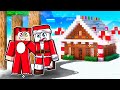 Construí una CASA DE NAVIDAD en Minecraft! 🎄 Raptorgamer
