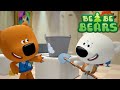 Bebebears  bjorn and bucky  now museum now you dont  funny cartoons for kids