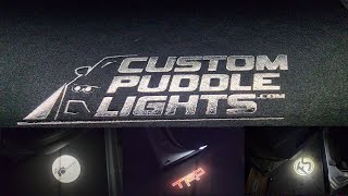 #CUSTOMPUDDLELIGHTS Honda Odyssey/Toyota Tundra/Acura TLX and more!!!! Unboxing-Demo-Review 