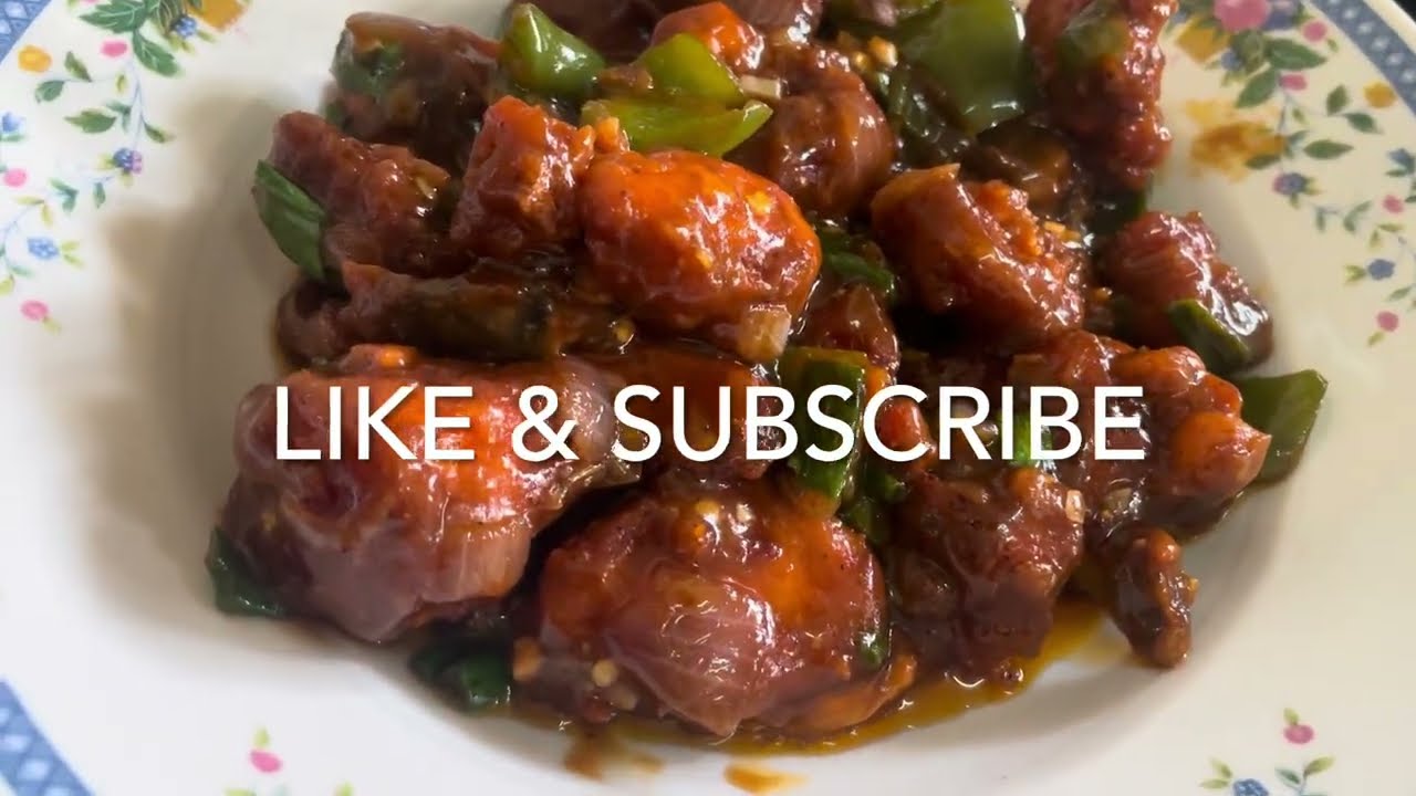 Restaurant Style CHICKEN CHILLI Recipe 