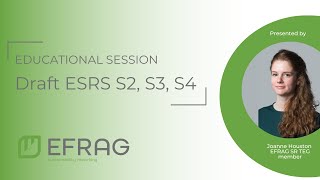 Educational session on draft ESRS S2, S3 & S4