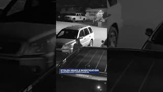 Stolen vehicle investigation in Buncombe County