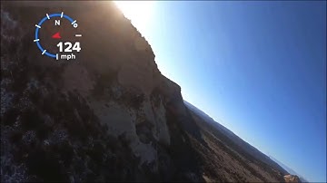 Ritewing Mini Drak with BadAss 2814-1300kv motor on 6S lipo with 7x6 prop