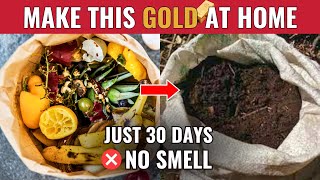 How to make GOLD at home? A guide to start composting at home