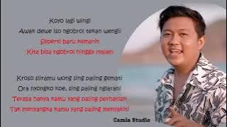 Download lagu DENNY CAKNAN Ft. WAWES - DUMES (Lirik Video) ~ Ra pengen liyane
