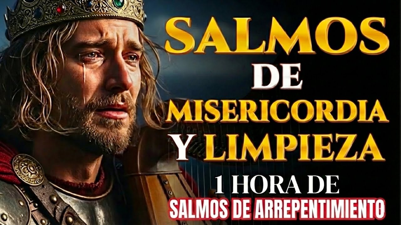 SALMOS PARA ARREPENTIRNOS DEL PECADO | Salmos que David Cantaba Con Poder #salmos #músicahebrea