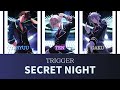 SECRET NIGHT【TRIGGER】アイナナ 歌詞付き