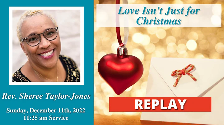 Rev. Sheree Taylor-Jones talk from December 11, 2022
