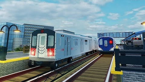 Roblox NYC Subway:Automated (2) Full Ride as R142 Game made by @a1bro_