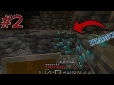 CAN I FIND DIAMONDS IN SECRET CAVE 💎 Minecraft Survival #2 | Hamdal ...