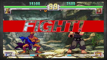 Street Fighter III Third Strike - Live PS3 Ranked - Funny Rollback Moments